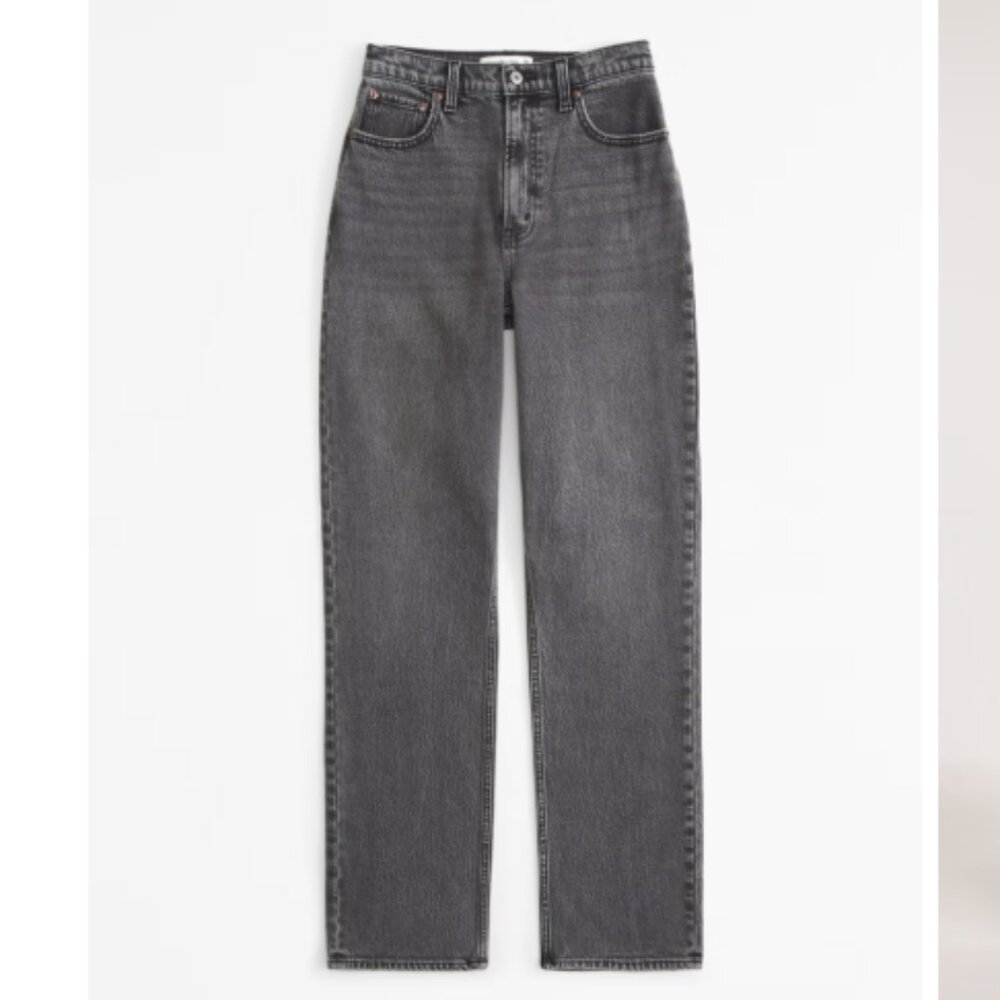 A&F - Ultra High Rise 90s Straight Jean